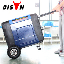 BISON(CHINA) BS-X5500D Pure Sine Wave Power 5000W Diesel Inverter Generator With Trolley